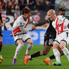 El Rayo se queda sin colchón