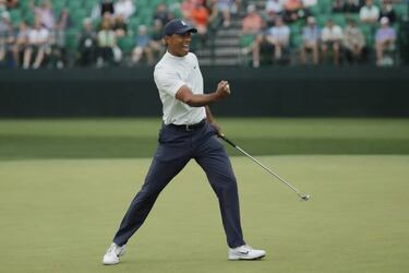 Rahm se instala en la zona alta de Augusta y Tiger ruge a tope