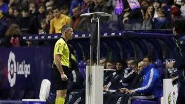 24/02/19 PARTIDO PRIMERA DIVISION LEVANTE REAL MADRID ARBITRO IGLESIAS VILLANUEVA VAR
PUBLICADA 26/02/19 NA MA10 3COL