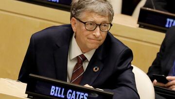 En la imagen un registro del fundador de Microsoft, Bill Gates. EFE/Peter Foley/Archivo