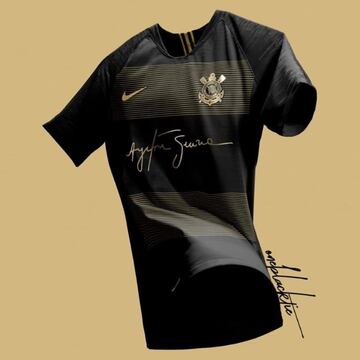 El Corinthians homenajea a Ayrton Senna con su nueva equipación