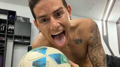 James continúa entrenando en aislamiento preventivo