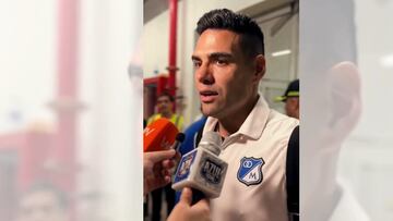 Falcao García y sus sensaciones tras el gol 347 de su historia.