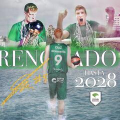 Alberto Díaz, bandera del Unicaja hasta 2028