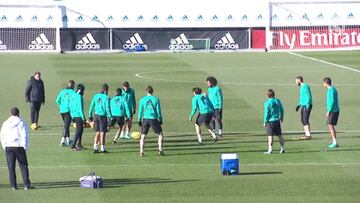 El Real Madrid ultima su preparación para el sábado