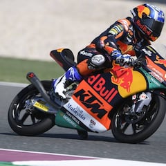 Raúl Fernández también lidera en el FP3 de Qatar