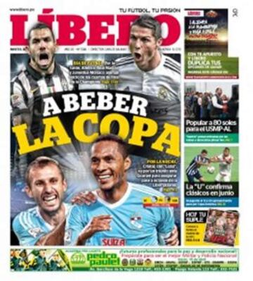 Portadas de la prensa deportiva