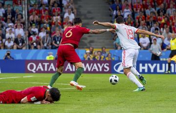 1-1. Diego Costa marcó el gol del empate.