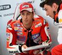Dovizioso por delante de Márquez en un anecdótico FP1