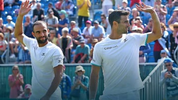 Cabal y Farah estrenan con victoria el t&iacute;tulo de Wimbledon