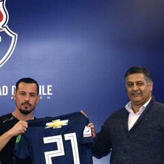 La alegría de Ubilla: "Nunca pensé que iba a volver a la U"