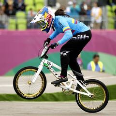 La potente carrera de Mariana Pajón para el oro 20 de Colombia