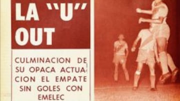 La histórica disputa de la U y Emelec por ser el 'Ballet azul'