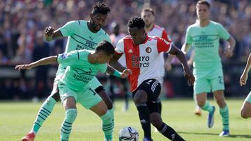 Luis Sinisterra, extremo colombiano de Feyenoord