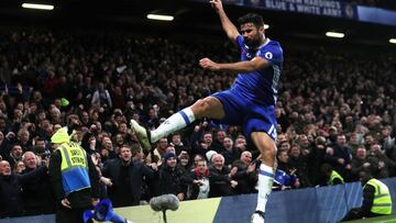 Diego Costa, máximo goleador de la Premier.