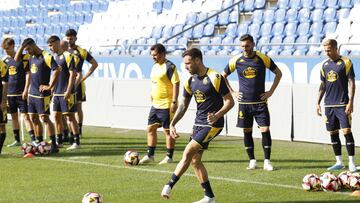 Entrenamiento Deportivo de La Coruña. jose Angel