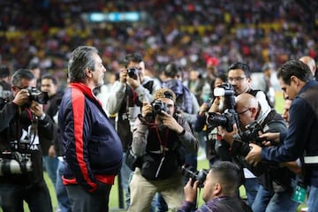 Tomás Boy previo a su debut como entrenador de Chivas en la derrota Monarcas Morelia 1-0 Guadalajara de la jornada 14 del Clausura 2019 de la Liga MX.