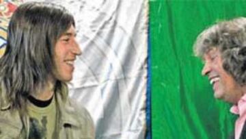 Sergio Ramos y José Mercé