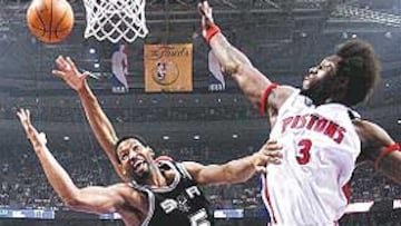 <b>POCO INTERÉS. </b>Spurs y Pistons no tienen el respaldo de la audiencia.