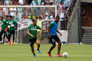 Atlético Nacional, entrenamiento en la Liga BetPlay