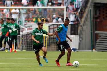 Atlético Nacional, entrenamiento en la Liga BetPlay