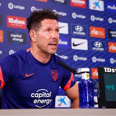 Simeone: “El club sabe dónde está el futbolista que necesito”