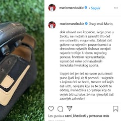 Mandzukic anuncia su retirada con un recado a Inglaterra