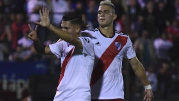 El arquero del cuadro millonario dejó varias intervenciones espectaculares y el colombiano anotó el único tanto en un penal que él mismo forzó.