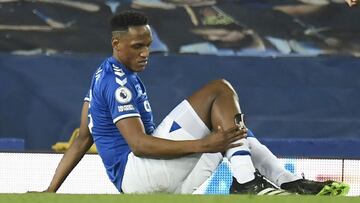 Ancelotti confirma incapacidad de Yerry Mina: "De 3 a 4 semanas"