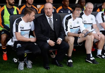 Rafa Ben&iacute;tez, entrenador del Newcastle.