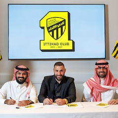 Estas son las cifras en dólares del salario de Karim Benzema con el Al Ittihad en Arabia Saudita