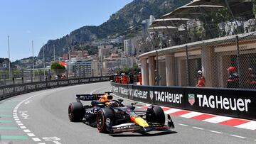 Max Verstappen, en el GP de Mónaco.