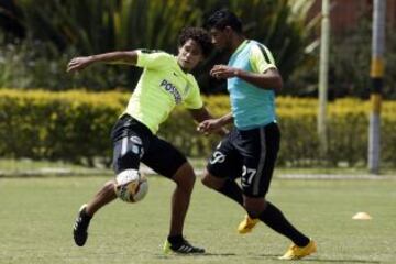 Entrenamiento de Atlético Nacional
