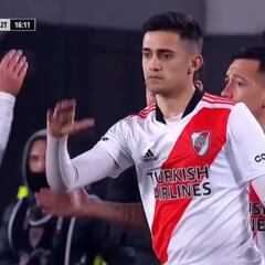 ¡Desborde y centro! Solari mostró sus mejores armas en debut con River