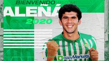 Oficial: Ale?¨¢, cedido al Betis