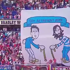 Los hinchas del NY Red Bulls llaman viejos a Pirlo y Lampard