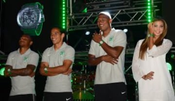 Con la presencia de directivos, cuerpo técnico y jugadores; se lanzó oficialmente el reloj de Atlético Nacional.