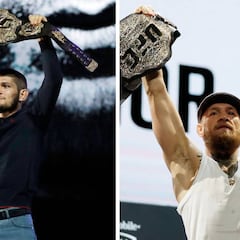 McGregor reventó el careo: llegó 25 minutos tarde y Khabib se fue