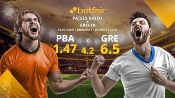 Países Bajos vs. Grecia: horario, TV, estadísticas, clasificación y pronósticos