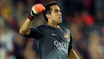 Claudio Bravo quiere revertir sus n&uacute;meros en el Bernabeu.