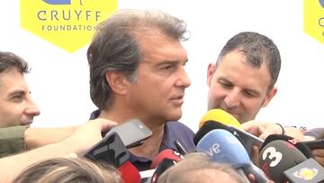 Laporta: "Esta Champions la ganan Ramos y Karius"