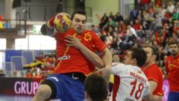 Carlos Ruesga, con la Selección