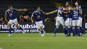 Millonarios sufre ante América, pero pasa a final de Torneo Fox