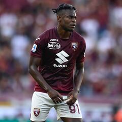 Duván Zapata, el mejor calificado en empate del Torino