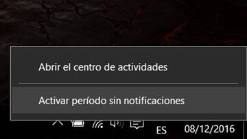 Cómo evitar que se acumulen las notificaciones en Windows 10