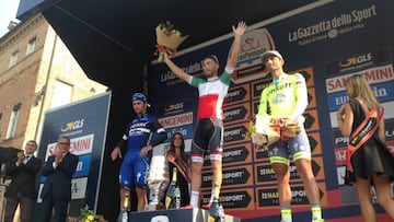 Nizzolo se impone a Gaviria en el Giro del Piamonte