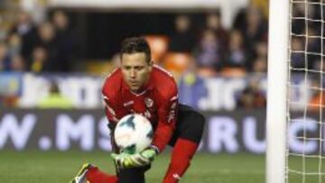 Diego Alves renueva hasta 2019 con el Valencia.