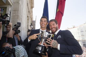 El 21 de mayo el Real Madrid de Cristiano conquistó ante el Málaga la Liga de 2017.