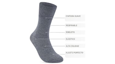 Los calcetines altos que protegen venas y pies sensibles: son perfectos para diabéticos 