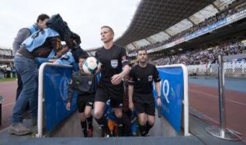 El árbitro del encuentro Alejandro Hernández Hernández.